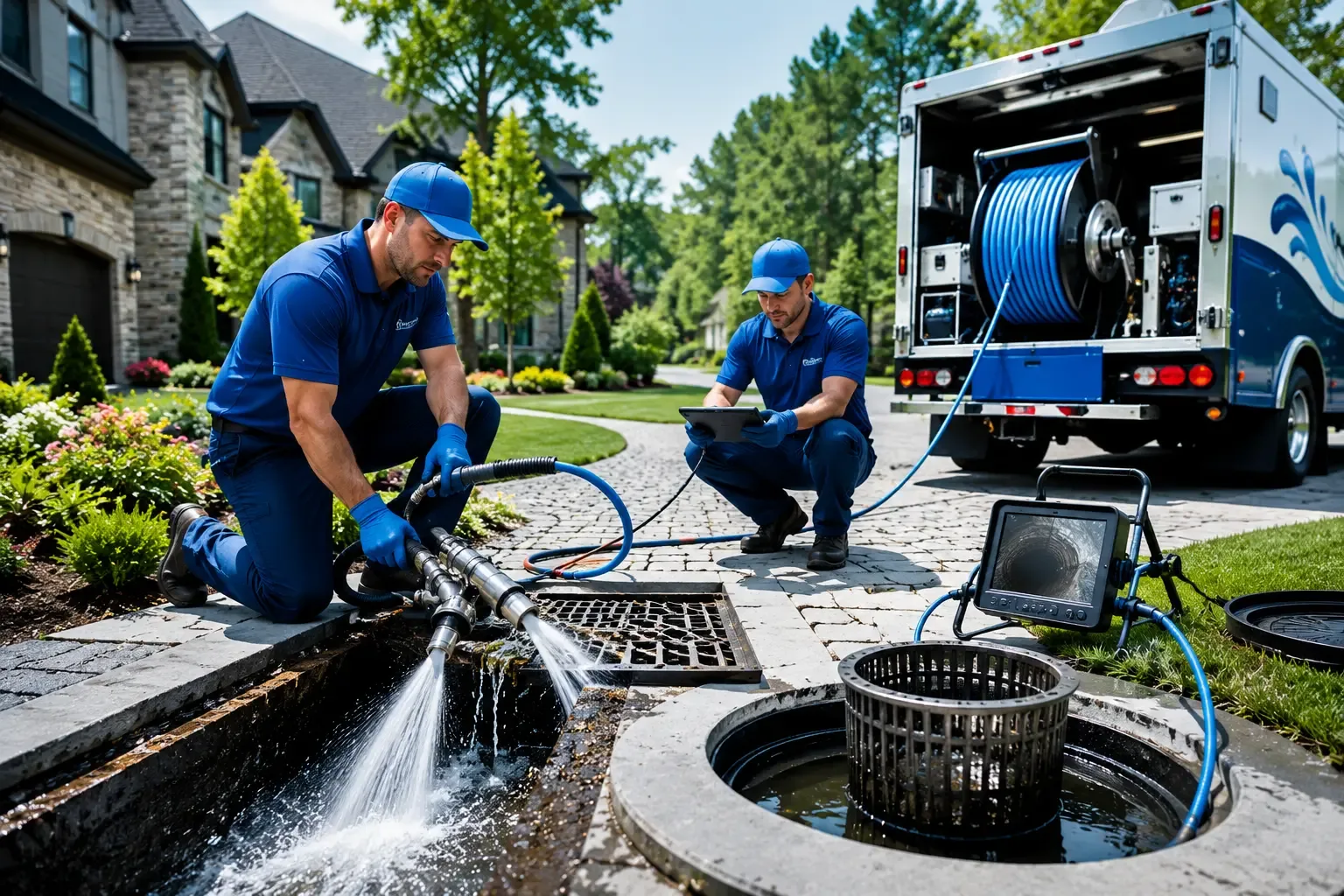 Local outdoor drain cleaning professionals in Allen, OK